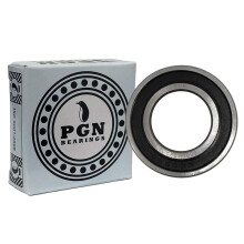 PGN (Pacote de 10) Rolamento 6005-2RS - Rolamento de Esfera Selado em Aço Cromado - 25x47x12mm com Selo de Borracha