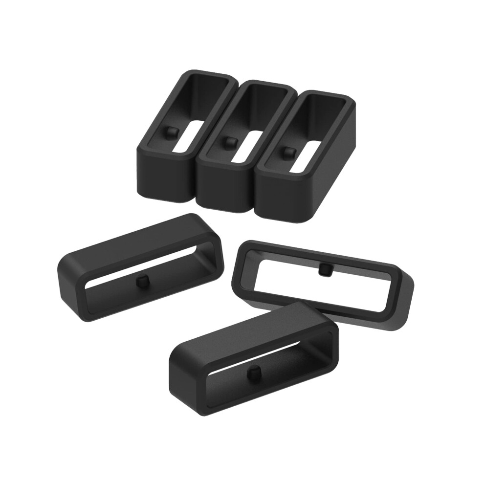 Anneaux de fixation compatibles avec les bracelets Garmin Forerunner 935 945 955 965 35, connecteur en silicone, boucle de s   curit   , anneau de ma
