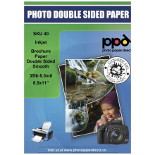 PPD 100 Ark Inkjet Matt Broschyr- och Presentationspapper 8.5x11 35lbs 130gsm