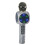 Wireless Express - Μικρόφωνο Καραόκε Bluetooth και Ηχείο All-in-One (Ασημένιο Bling) 3