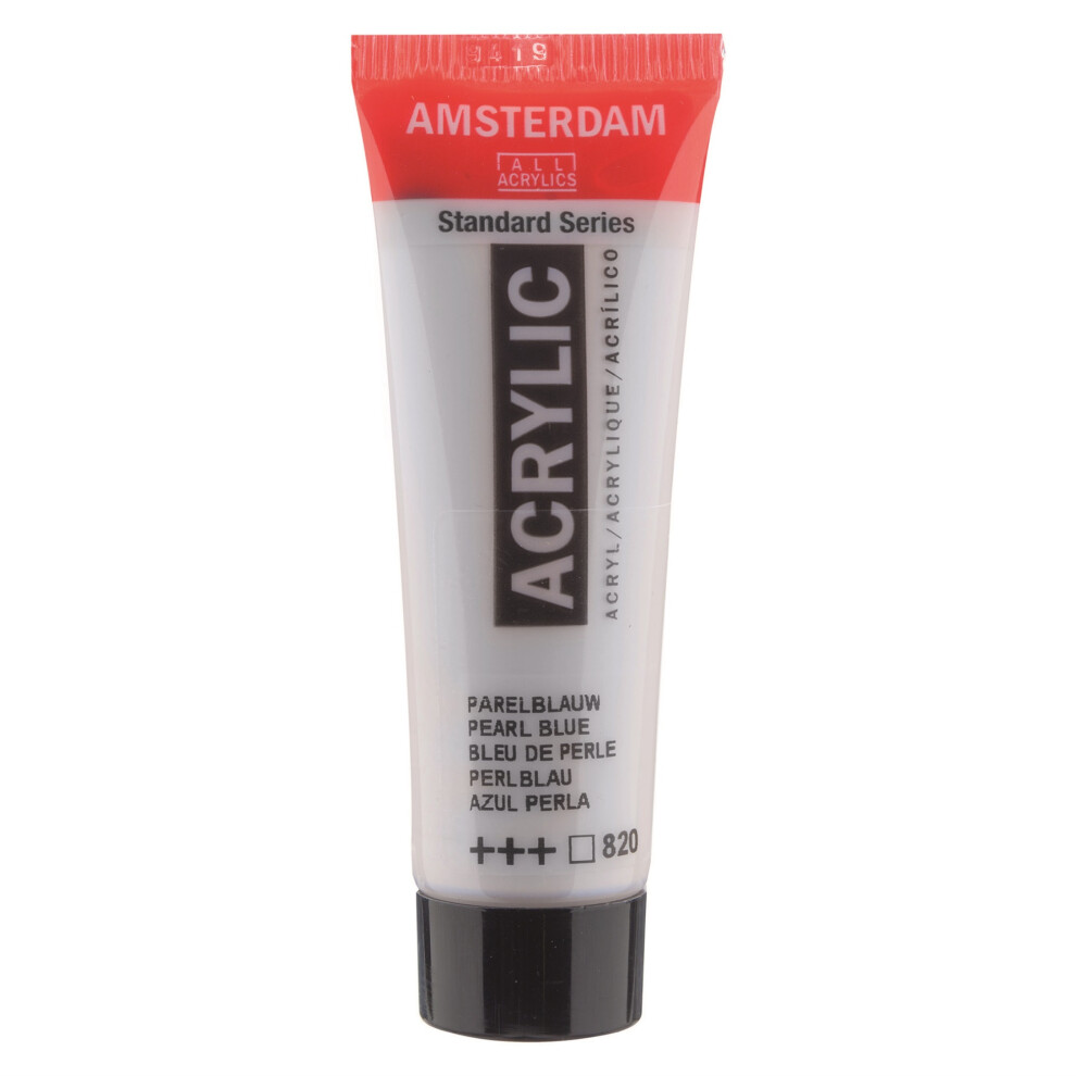 Amsterdam Tubo Acrilico Serie Standard 20Ml Blu Perlato 820 (17048200)-image