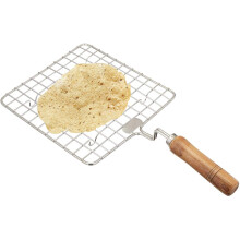 Big inoxidabil de prajire din o?el inoxidabil srma din o?el inoxidabil Ruc. Rack de gatit pentru chiken grill grill grill papad grill color -sil