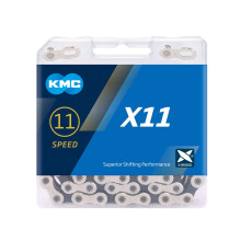 Retiazka KMc Unisex X11, strieborno-cierna, 114 cl nkov