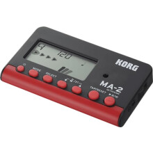 Metronomo digitale multifunzione Korg MA-2 - Blu e nero MA2-BKRD