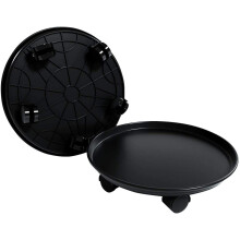 AMKOSKR 2 PACK 13 """" FEKETE PERREND CADDY KERLETT MOVAL ltetvnyes ltetvnyes, knnyu mozg grgkerkkel Dolly kocsi tlca, kltri beltri f