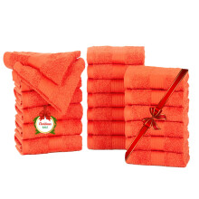 Confezione da 20 panni Ample Decor certificati Oeko Tex 600 GSM 100% cotone morbido assorbente di alta qualit durevole lavabile in lavatrice ide
