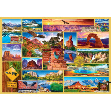 Roseart - Kodak - US National Parks - 1500 Piece Jigsaw -puslespil for voksne