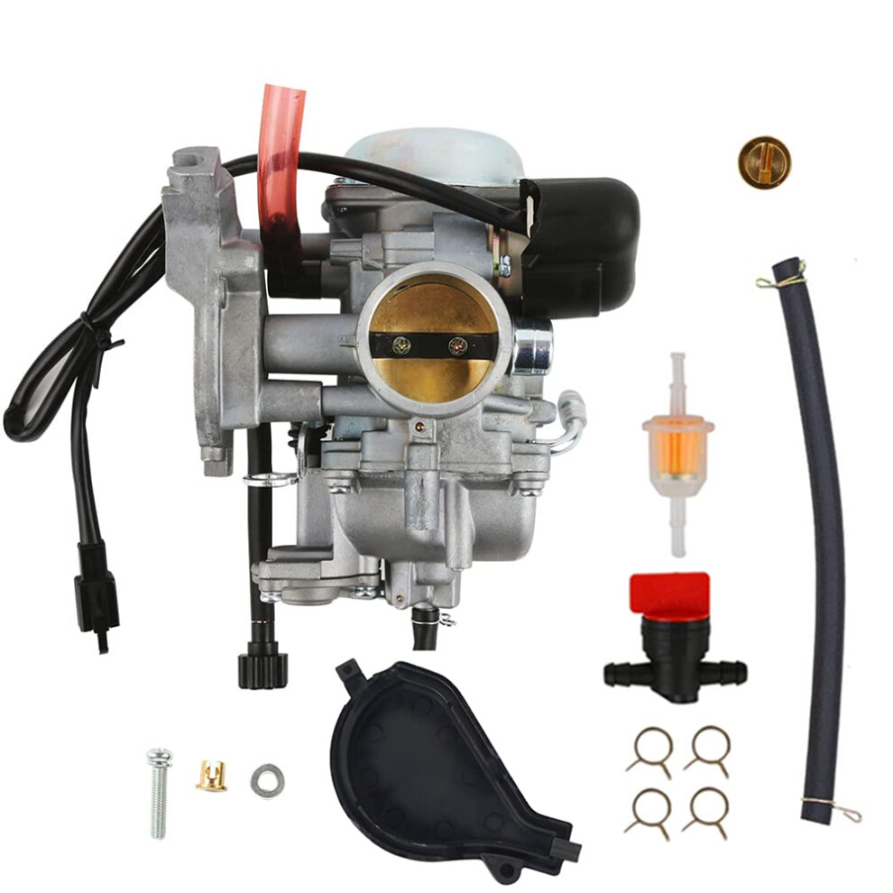 Cqyd New 0470-843 Carburetor For 2008-2017 Arctic Cat Atv 350 366 400 Carb 0470-737 2008-2017 8011666466873