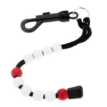 MUXSAM 1 Stck Golf-Perlen-Punktezhler mit Clip (rot), Golfschlag-Punktezhler, Keeper, Putting-Punktezhler fr Schiedsrichter-Caddy-Golfer