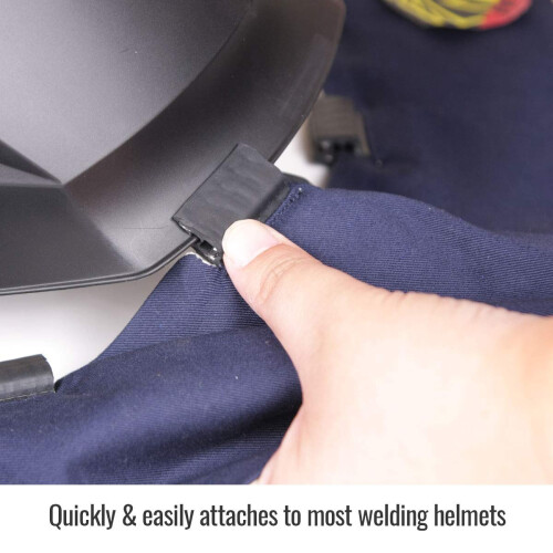 Black Stallion AH2140-NS Fr Wraparound Helmet Bib 1