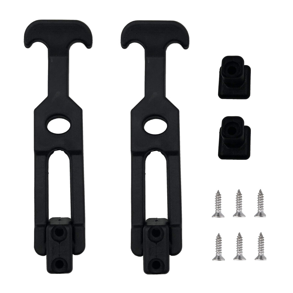 Creatyi 2 PCS Latest Model 6.3'' Rubber Flexible T-Handle Draw Latches for Tool Box Cooler  Golf Cart  Engineering Machine Hood or Farm Machinery-image-OPC-PFKZFW5-NEW