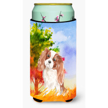 "Caroline's Treasures CK1950TBC Koozie Cavalier Spaniel Outono, Multicolor"