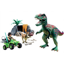 Playmobil Explorer Quad T-Rexillä