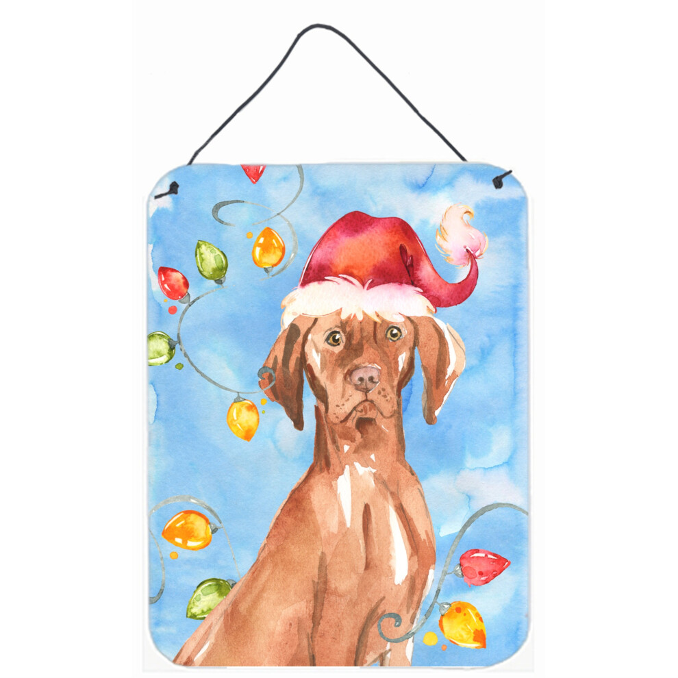 ""Caroline's Treasures Kerstverlichting Vizsla Deurhanger Prints Wanddecoratie Multicolor""-image