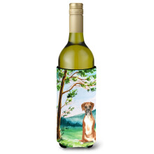 Caroline's Treasures CK2578LITERK Under The Tree Boxer Weinflasche Hugger Cold-Beverage-Koozies 750 ml Mehrfarbig