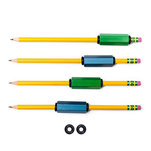 Packung mit 4 Stift oder Bleistiftgewichten | Handschrifthilfe fr Kinder ltere Menschen oder besondere Bedrfnisse. Hilft bei Penmanship -Probl 2