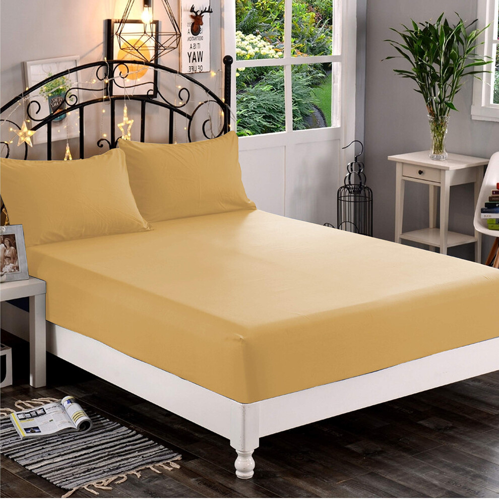 Lenzuolo Con Angoli Di Qualit Alberghiera Premium, 1 Pezzo, Lussuoso E Morbidissimo, Con 1500 Fili, Di Qualit Egiziana, Con Tasca Profonda Fino-image