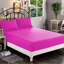 Premium Hotel Quality 1-Piece Fitted Sheet Luxury & Softest 1500 Thread Count Egyptian Quality Bedding Fitted Sheet Deep Pocket up to 16 inch Wrinkl