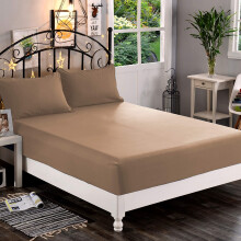 Premium Hotel Quality 1-Piece Fitted Sheet Luxury & Softest 1500 Thread Count Egyptian Quality Bedding Fitted Sheet Deep Pocket up to 16 inch Wrinkl
