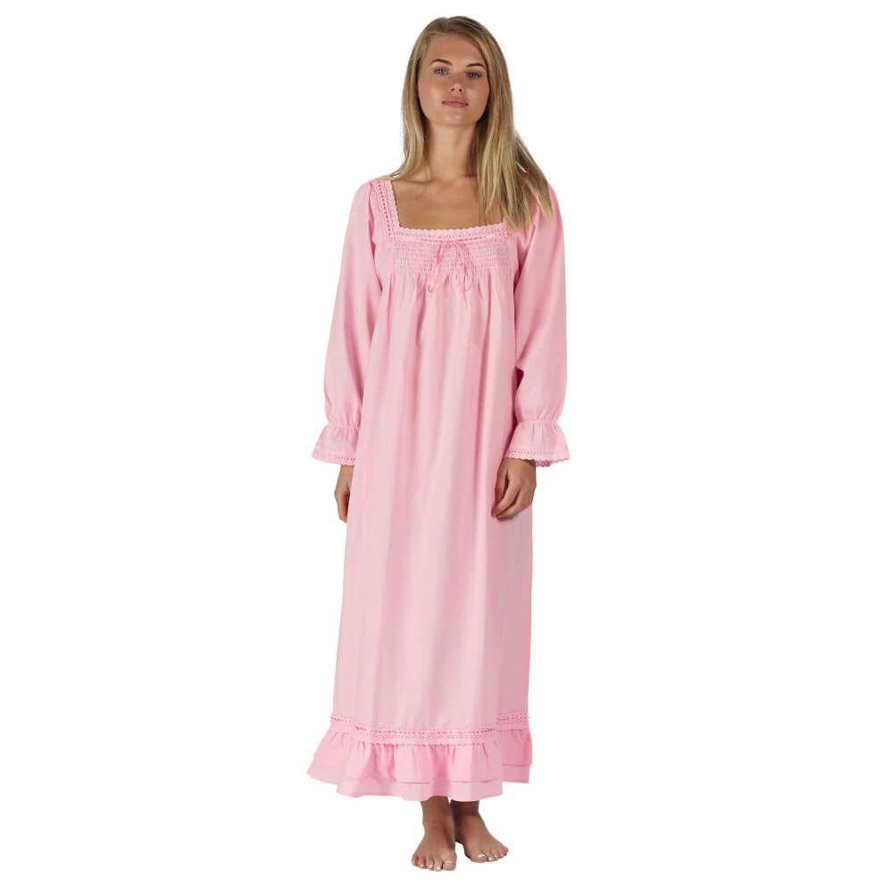 The 1 for U Night Dress For Women Sleepwear  Pink  XS