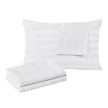 Shunjie.Home 100% Egyptian Cotton Standard Pillow Protectors Set of 4 400 Thread Count Sateen Weave White Cooling Pillowcase Easy Care Zippered Styl