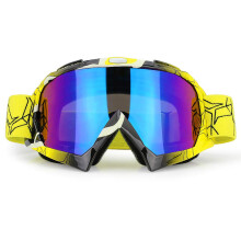 JAMIEWIN Crossbril voor ATV Dirt Bike Motorcycle UTV & MX - Offroad-rijbril met anti-UV-stofdichte en anti-condensbescherming voor heren, dames, jeug