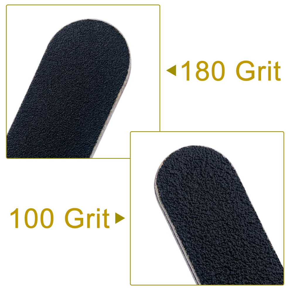 Set De 5 Cures-ongles Double Face Pour Manucure Et Pédicure - Marque Générique - Réf. ZS125 - Neuf
