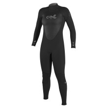 O'Neill Damen Epic 4/3mm Back Zip Ganzk   rper-Neoprenanzug Schwarz/Schwarz/Schwarz 12T