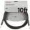 Fender Professional Series Instrument Cable  Straight/Angle  Black  10ft 1