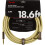 Fender Deluxe Series Instrument cable  StraightAngle  Tweed  186ft 1