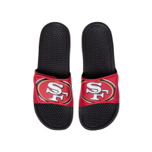 FOCO NFL San Francisco 49ers Unisex Grote Logo Slide - Extra Grote slippers