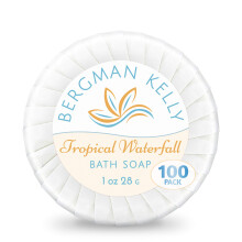 BERGMAN KELLY - Sabonetes de Hotel em Lote - Cachoeira Tropical, 1 oz, 100 PK