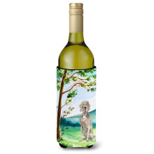 Caroline's Treasures CK2553LITERK Under The Tree Weimaraner Weinflasche Hugger Cold-Beverage-Koozies 750 ml Mehrfarbig