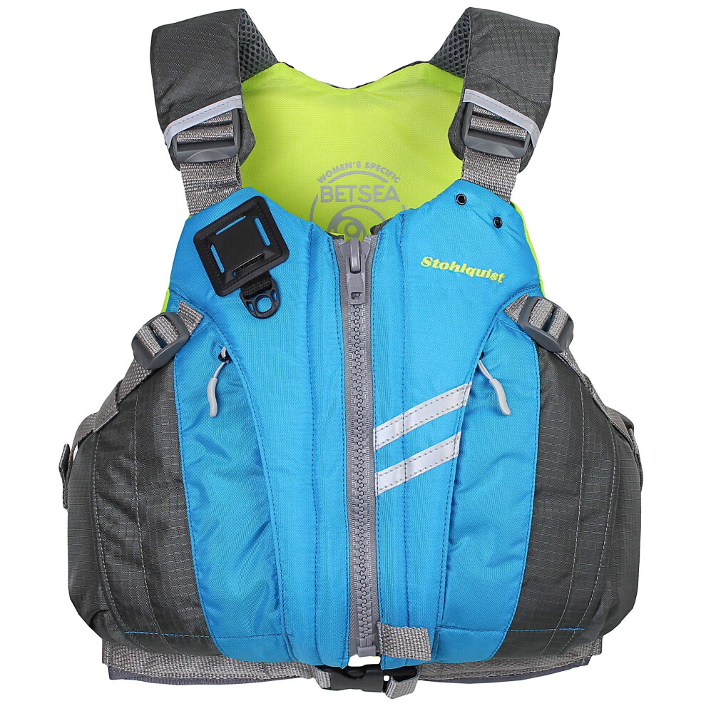 Stohlquist Women's Betsea Lifejacket PFD-CyanBlue-Plus