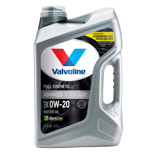 Valvoline Advanced ?????? S???et??? ??d? ????t??a SAE 0W-20 5 QT, Set t?? 3 2