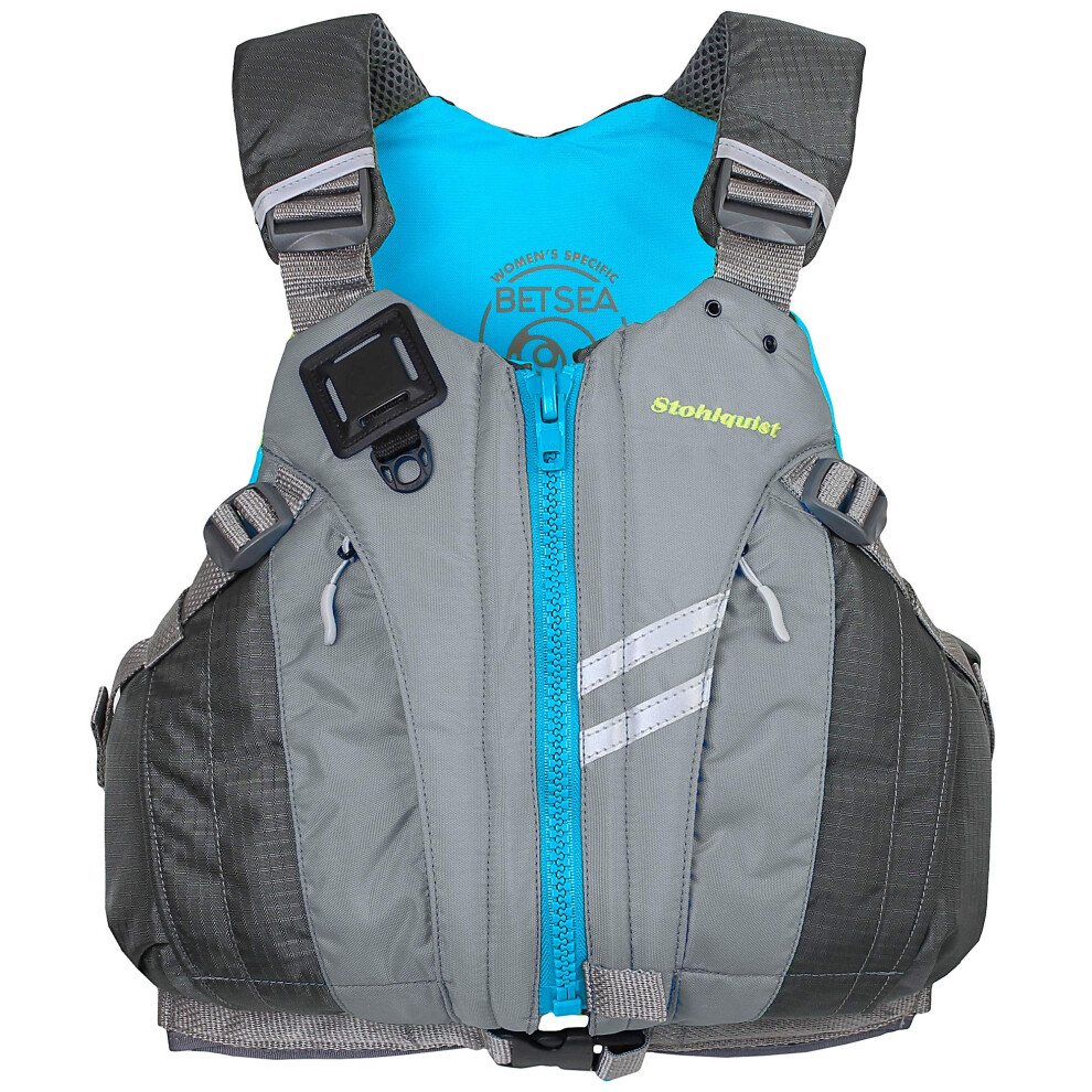 Stohlquist Women's Betsea Lifejacket PFD-Gray-Plus