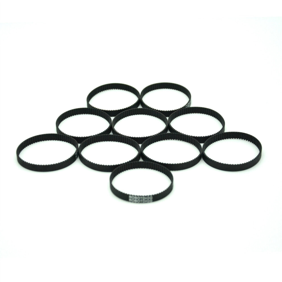 Robotdigg 142-2Gt-6 Endless Gt2 Belt 142Mm Length 71 Teeth 2Gt Synchronous Belt 2Mm Pitch 6Mm Width Gt2 Closed Loop Timing Belt Pack Of 10 639846691327