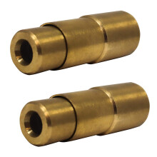 Mandril de aire para neum   ticos JACO Bike Presta - NPT de 1/4"" (paquete de 2) (flujo abierto)