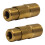 JACO Bike Presta Ventil D?k Air Chuck - 1/4"""" NPT (2 Pack) (Open Flow) 1
