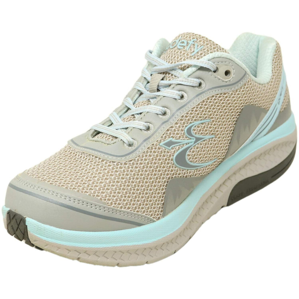 Gravity Defyer Pain Relief Damen G-Defy Mighty Walk Sportschuhe 8,5 W Us - Schuhe F R Knieschmerzen Grau Aqua-image