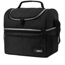 Bote a lunch OPUX pour hommes femmes isolees grand sac a lunch travail adulte travail double decerk toan box prepare double compartiment fuite a