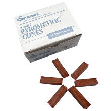 Pyrometrische Kegel fr przises Brennen in industriellen Tpfer- und Hobbyfen Kegel 05 (Pkg/50)