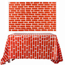 Chuangdi 1 stuks 4,5 x 9 voet bakstenen stenen muur achtergrond stenen muur sc?e setter behang gordijnen deur verwijderbaar tafelkleed foto voor midd