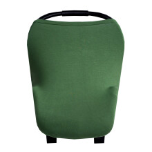 Baby Car Seat Cover Canopy and Nursing Cover Multi-Use Stretchy 5 in 1 Gift Alder by Copper Pearl