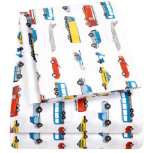 1500 Supreme Kids Bed Sheet Collection - Fun Colorful and Comfortable Boys and Girls Toddler Sheet Sets - Deep Pocket Wrinkle Free Soft and Cozy Beddi