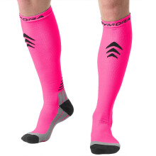 Rymora Womens Mens Unisex-Adult Compression Socks Knee High Shin Splint Support Circulation Sock for Sports Running Cycling Work Pregnancy Fli