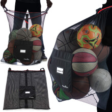 Athletico Extra stor bollvska - Mesh Soccer Ball Bag - tunga tullvskor Hll utrustning fr sport inklusive basket volleyboll baseball simningsu