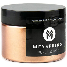 MEYSPRING ren kobber epoxyharpiks farvepigment - 50 gram - fantastisk til harpikskunst epoxyharpiks og UV-harpiks