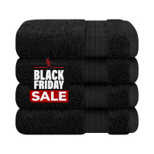 Asciugamani Cotton Paradise per il bagno, 13 x 13 pollici, 100% cotone turco, morbidi e assorbenti, di lusso, piccoli asciugamani per il viso e l