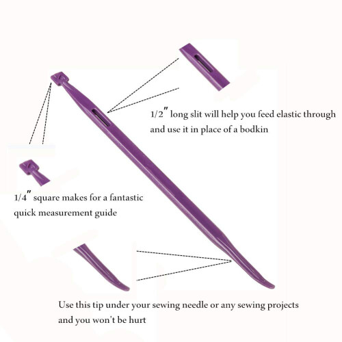 That Purple Thang Multifunctional 2Pcs for Sewing Craft Projects Use by Windman(Purple) 1